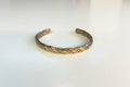Twisted Copper Bracelet - With Magnets