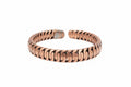 Handmade Copper  Braided Bracelet - Ocean Ripple