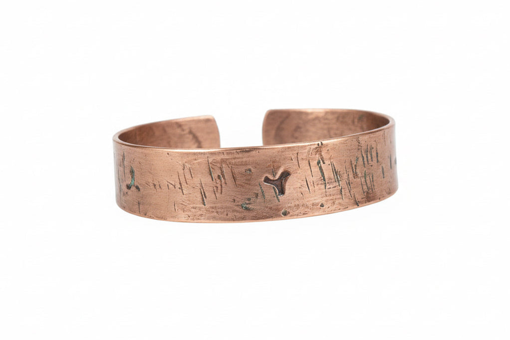 Premium  Handmade Copper Bracelet - Rustic Hammered