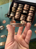 Premium Handmade Copper Bracelet - Rustic
