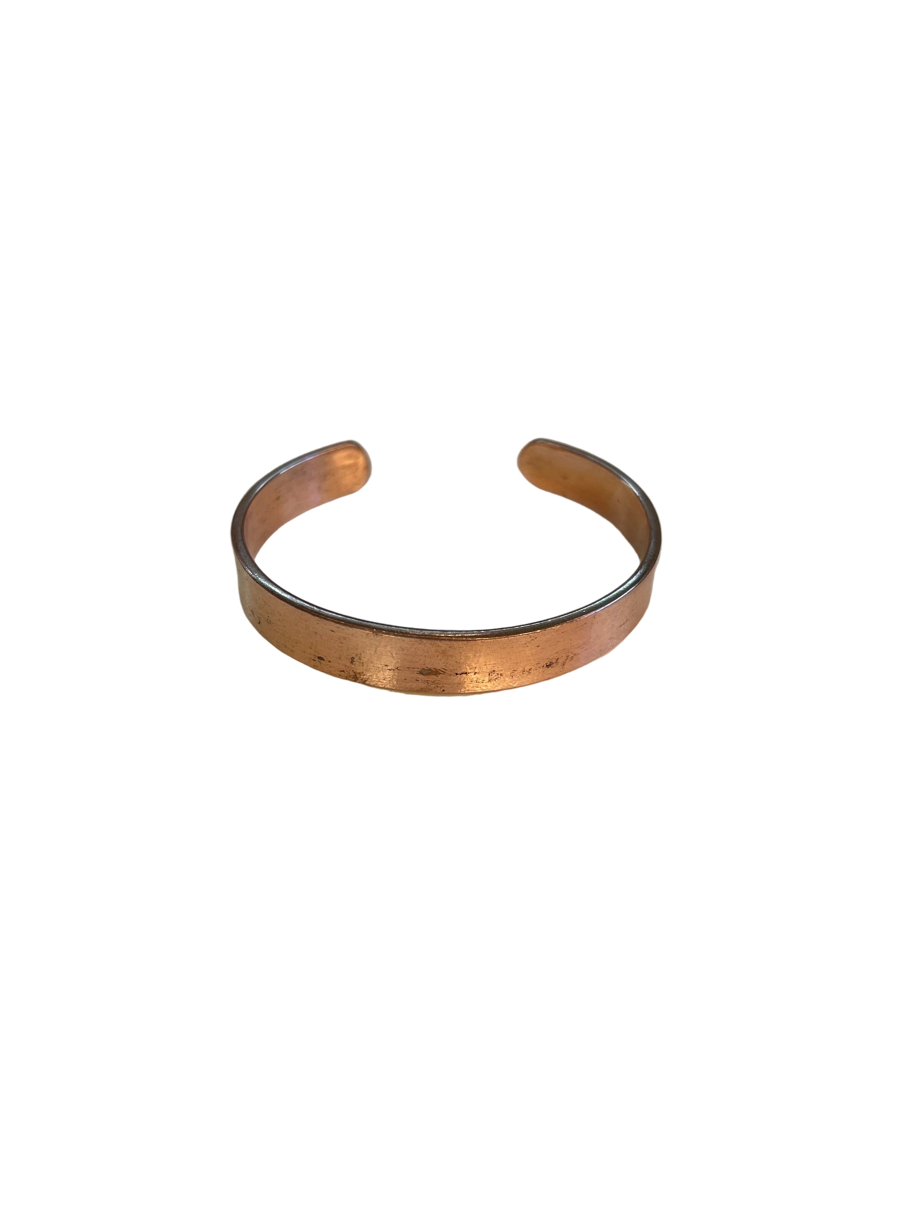 Handmade Copper Bracelet - Rustic vintage style