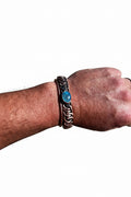 Australian Handmade Copper Opal Bracelet.