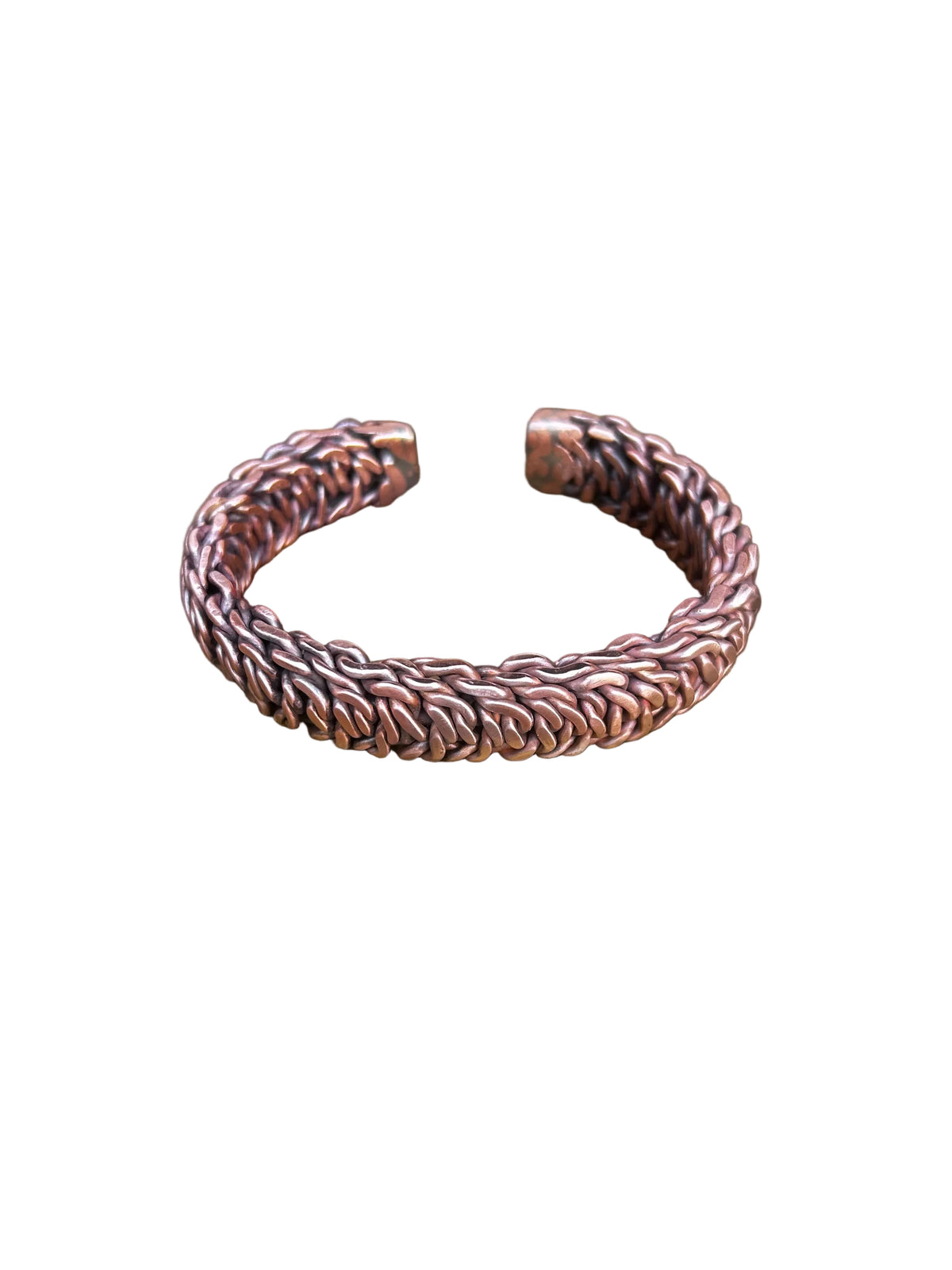 Bold Viking Copper woven cuff
