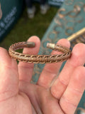 Premium Handmade Copper Bracelet - Rustic