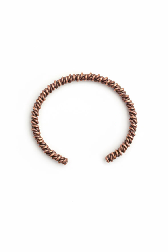 Double Twist Copper Cuff