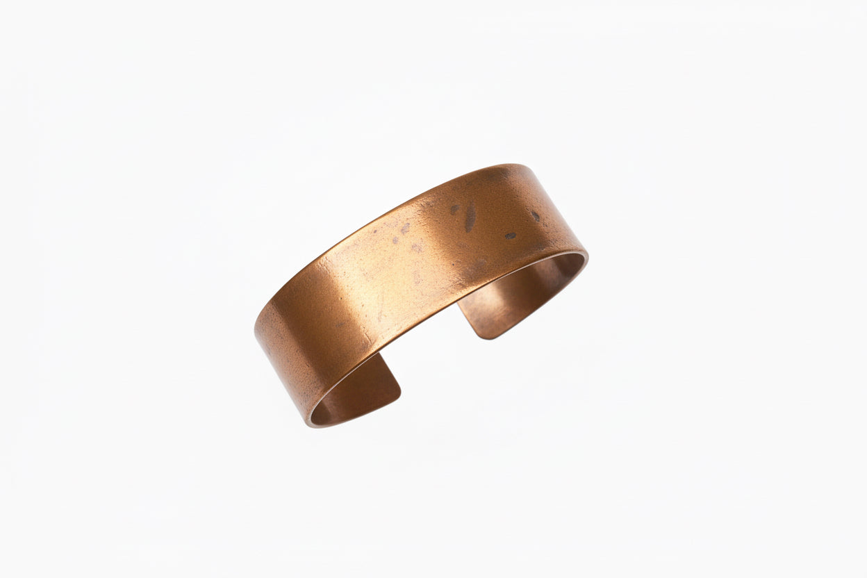 Premium Handmade Copper Bracelet - Rustic Hammered