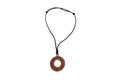 Copper Tensor Geometry Pendants