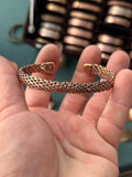 Premium Handmade Copper Bracelet - Rustic