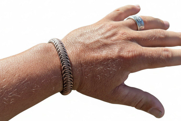 Premium Handmade Copper Braided Bracelet