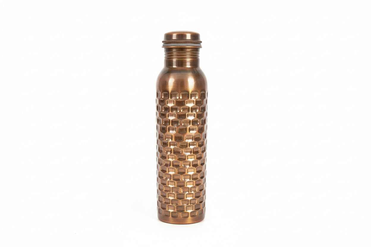 Pure Copper Water Bottle Collection